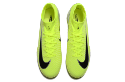Unisex Nike Air Zoom Mercurial Superfly 10 Elite TF Artificial Turf High-Tops Football Shoes - Yellow/Silver/Black