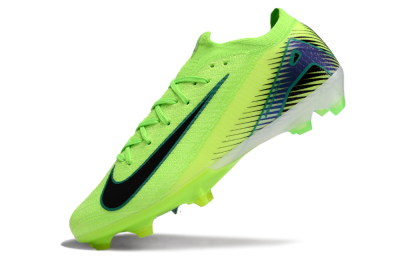 Unisex Nike Air Zoom Mercurial Vapor 16 Elite FG Firm Ground Low-Tops Football Boots - Green/Black