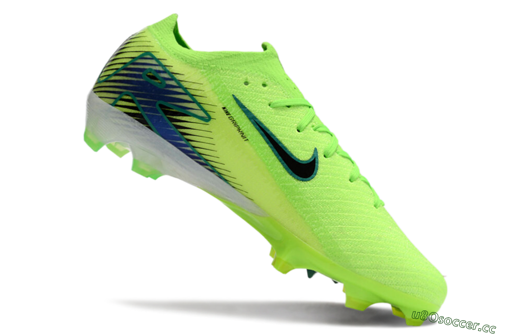 Unisex Nike Air Zoom Mercurial Vapor 16 Elite FG Firm Ground Low-Tops Football Boots - Green/Black 4