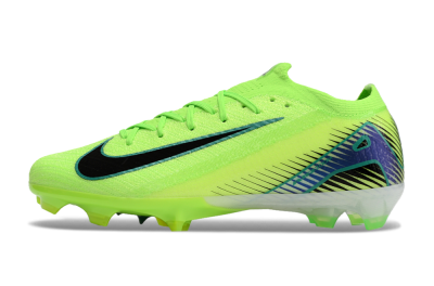 Unisex Nike Air Zoom Mercurial Vapor 16 Elite FG Firm Ground Low-Tops Football Boots - Green/Black