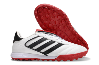 Men's Adidas Copa Gloro 2 TF Artificial Turf Low-Tops Football Shoes - White/Black/Red