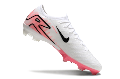 Men's Nike Air Zoom Mercurial Vapor 16 Elite FG Firm Ground Low-Tops Football Boots - White/Pink/Black