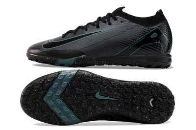 Women's Nike Air Zoom Mercurial Vapor 16 Elite TF Artificial Turf Low-Tops Football Shoes - Grey/Black/Blue