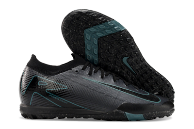 Women's Nike Air Zoom Mercurial Vapor 16 Elite TF Artificial Turf Low-Tops Football Shoes - Grey/Black/Blue