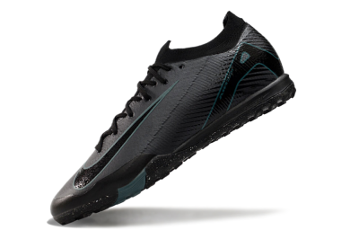 Women's Nike Air Zoom Mercurial Vapor 16 Elite TF Artificial Turf Low-Tops Football Shoes - Grey/Black/Blue