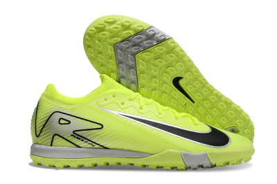 Men's Nike Air Zoom Mercurial Vapor 16 Elite TF Artificial Turf Low-Tops Football Shoes - Yellow/Black/White
