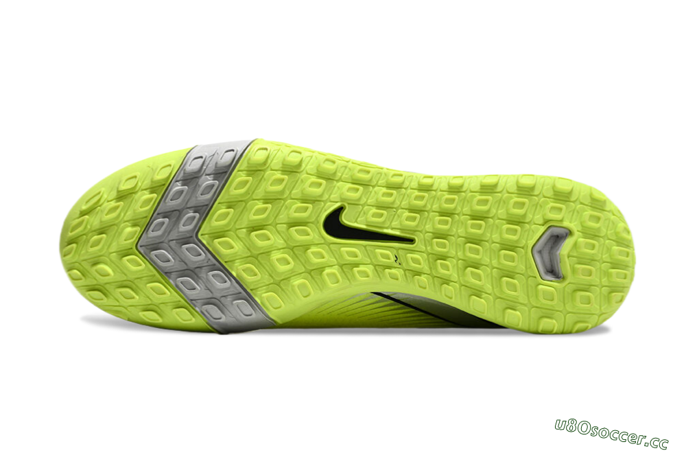Men's Nike Air Zoom Mercurial Vapor 16 Elite TF Artificial Turf Low-Tops Football Shoes - Yellow/Black/White 5