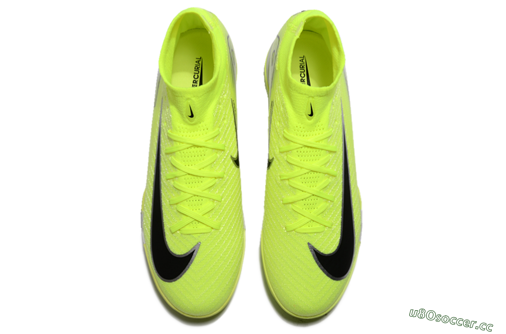 Men's Nike Air Zoom Mercurial Vapor 16 Elite TF Artificial Turf Low-Tops Football Shoes - Yellow/Black/White 7