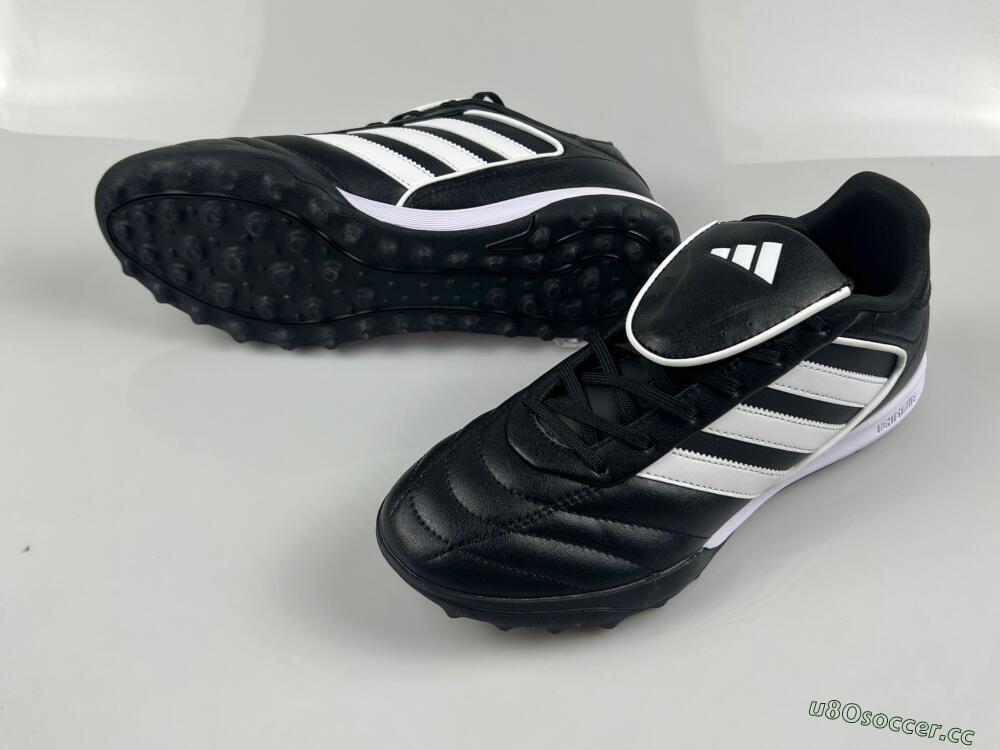Men's Adidas Copa Gloro 2 TF Artificial Turf Low-Tops Football Shoes - Black/White