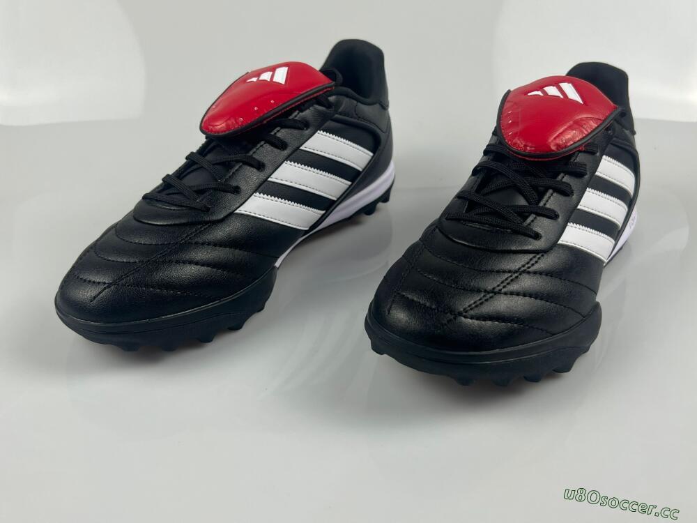 Men's Adidas Copa Gloro TF Artificial Turf Low-Tops Football Shoes - Black/White