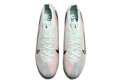 Unisex Nike Air Zoom Mercurial Vapor 16 Elite FG Firm Ground Low-Tops Football Boots - Jade/Gold/Pink/Blue