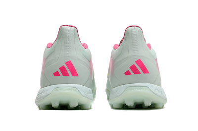 Unisex Adidas Predator 24 Elite TF Artificial Turf Low-Tops Football Shoes - Jade/Pink/Purple