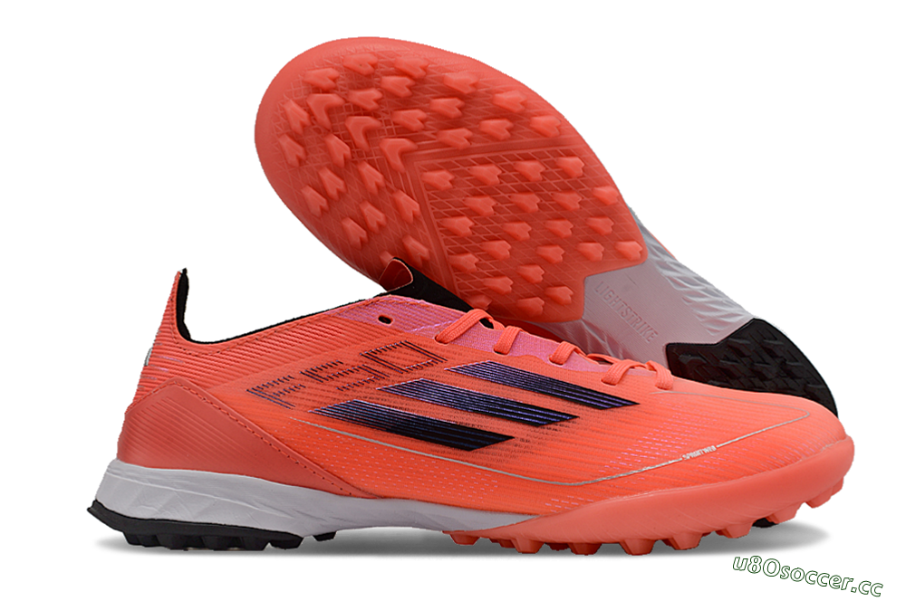 Unisex Adidas F50 Elite TF Artificial Turf Low-Tops Football Shoes - Red/Blue/White 2