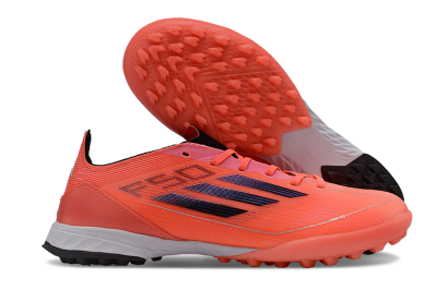 Unisex Adidas F50 Elite TF Artificial Turf Low-Tops Football Shoes - Red/Blue/White