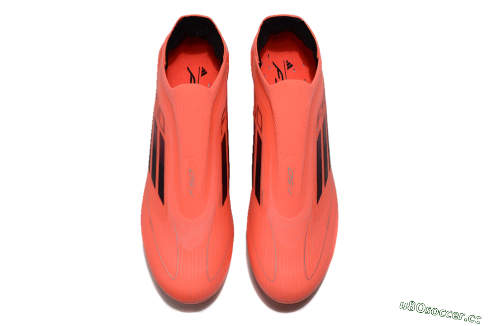 Unisex Adidas F50 Elite Laceless FG Firm Ground Low-Tops Football Boots - Red/Blue/Silver 4