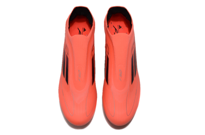 Unisex Adidas F50 Elite Laceless FG Firm Ground Low-Tops Football Boots - Red/Blue/Silver