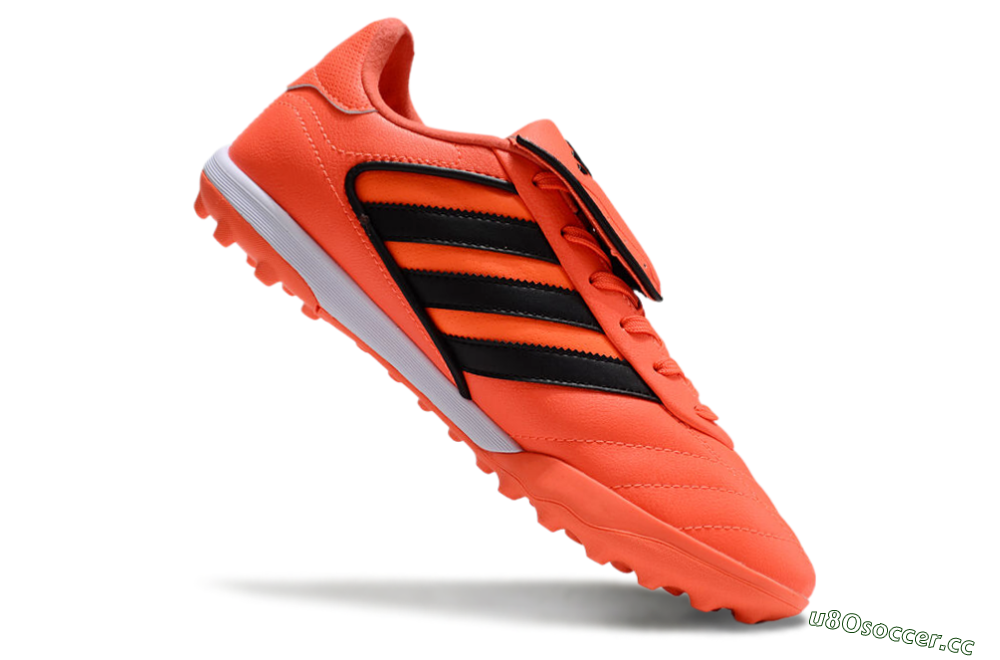 Men's Adidas Copa Gloro 2 TF Artificial Turf Low-Tops Football Shoes - Red/Black/White 4