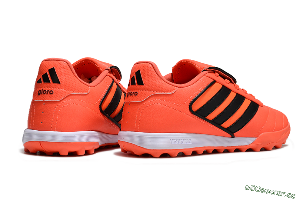 Men's Adidas Copa Gloro 2 TF Artificial Turf Low-Tops Football Shoes - Red/Black/White 6
