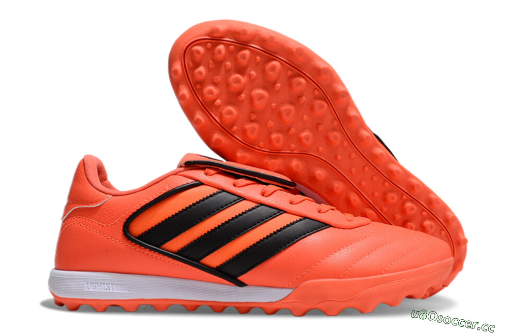 Men's Adidas Copa Gloro 2 TF Artificial Turf Low-Tops Football Shoes - Red/Black/White 2
