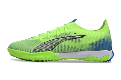 Men's Puma Ultra Ultimate TF Artificial Turf Low-Tops Football Shoes - Yellow/White/Blue