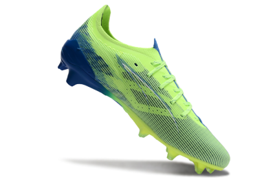 Men's Puma Ultra Ultimate FG Firm Ground Low-Tops Football Boots - Yellow/White/Blue