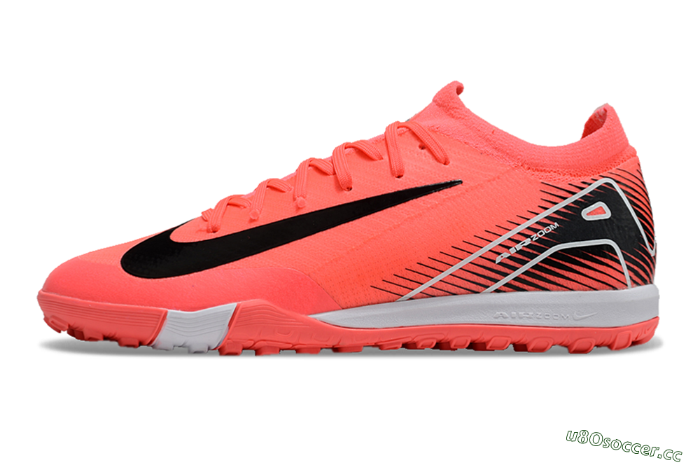 Unisex Nike Air Zoom Mercurial Vapor 16 Elite TF Artificial Turf Low-Tops Football Shoes - Red/Black/White 0