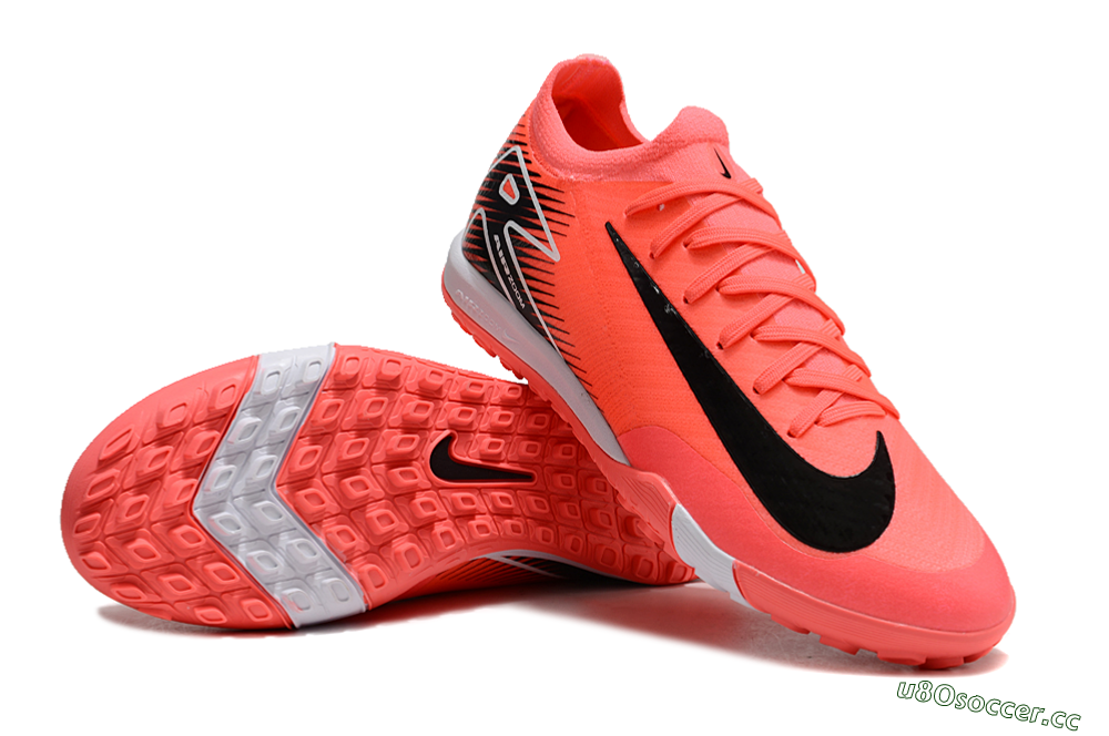 Unisex Nike Air Zoom Mercurial Vapor 16 Elite TF Artificial Turf Low-Tops Football Shoes - Red/Black/White 3
