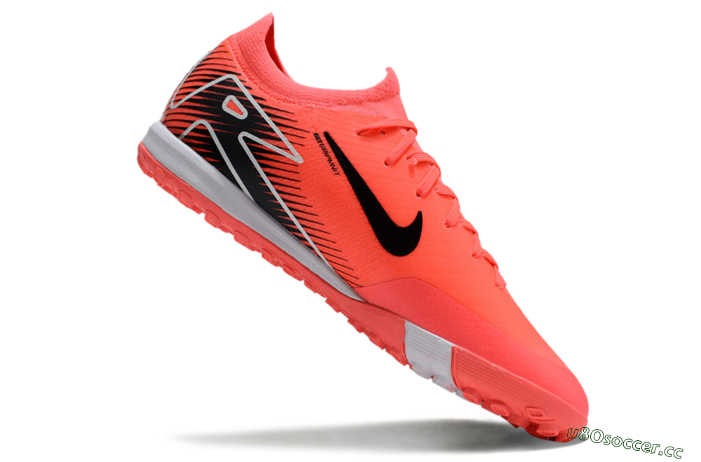 Unisex Nike Air Zoom Mercurial Vapor 16 Elite TF Artificial Turf Low-Tops Football Shoes - Red/Black/White 4