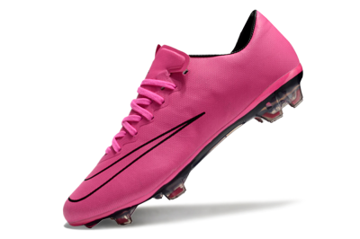 Men's Nike Mercurial Vapor 10 FG Firm Ground Low-Tops Football Boots - Pink/Black