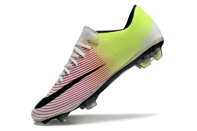 Men's Nike Mercurial Vapor 10 FG Firm Ground Low-Tops Football Boots - Red/Black/Yellow