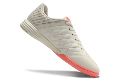 Men's Nike Lunar Gato 2 IC Indoor & Futsal Low-Tops Football Shoes - Beige/Pink