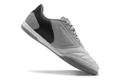 Men's Adidas Top Sala Competition IC Indoor & Futsal Low-Tops Football Shoes - Grey/Blue/White