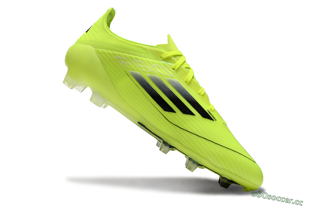 Men's Adidas F50 Elite FG Firm Ground Low-Tops Football Boots - Yellow/Black 4