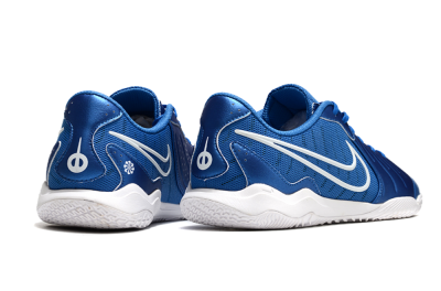 Men's Nike Tiempo Legend 10 Academy IC Indoor & Futsal Low-Tops Football Shoes - Blue/White