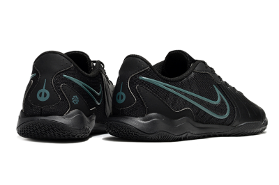 Men's Nike Tiempo Legend 10 Academy IC Indoor & Futsal Low-Tops Football Shoes - Black/Jade
