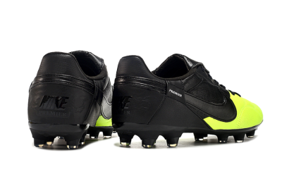 Men's Nike The Premier 3 FG Firm Ground Low-Tops Football Boots - Yellow/Black/White