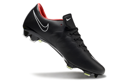 Men's Nike Mercurial Vapor 10 FG Firm Ground Low-Tops Football Boots - Black/White/Orange