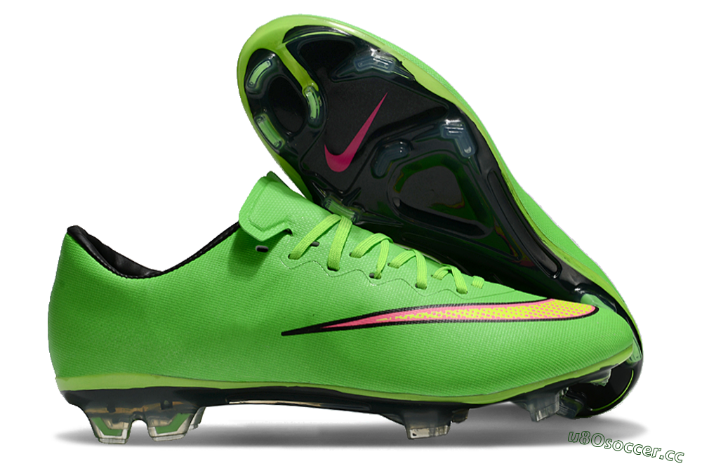 Men's Nike Mercurial Vapor 10 FG Firm Ground Low-Tops Football Boots - Yellow/Red/Gold 2