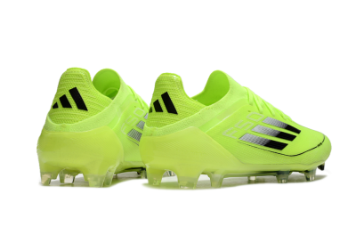 Men's Adidas F50 Elite FG Firm Ground Low-Tops Football Boots - Yellow/Black