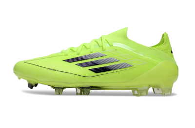 Men's Adidas F50 Elite FG Firm Ground Low-Tops Football Boots - Yellow/Black