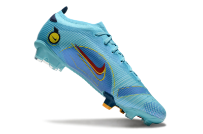 Men's Nike Mercurial Vapor 14 Elite FG Firm Ground Low-Tops Football Boots - Jade/Yellow/Black