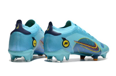 Men's Nike Mercurial Vapor 14 Elite FG Firm Ground Low-Tops Football Boots - Jade/Yellow/Black