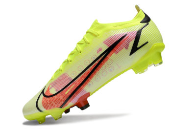 Men's Nike Mercurial Vapor 14 Elite FG Firm Ground Low-Tops Football Boots - Yellow/Red/Black