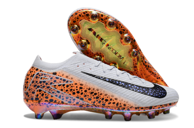 Men's Nike Air Zoom Mercurial Vapor 16 Elite AG Artificial Grass Low-Tops Football Boots - Grey/Black/Brown