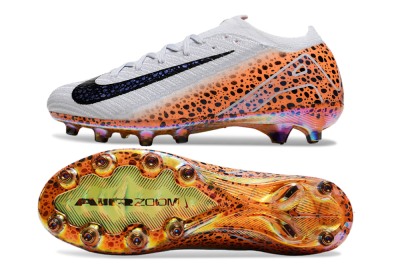 Men's Nike Air Zoom Mercurial Vapor 16 Elite AG Artificial Grass Low-Tops Football Boots - Grey/Black/Brown