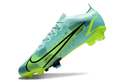 Men's Nike Mercurial Vapor 14 Elite FG Firm Ground Low-Tops Football Boots - Green/Black/Yellow