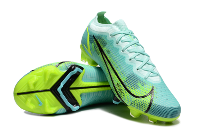 Men's Nike Mercurial Vapor 14 Elite FG Firm Ground Low-Tops Football Boots - Green/Black/Yellow