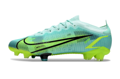 Men's Nike Mercurial Vapor 14 Elite FG Firm Ground Low-Tops Football Boots - Green/Black/Yellow