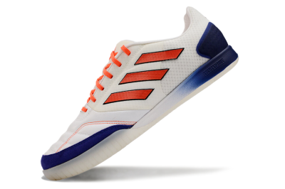 Men's Adidas Top Sala Competition IC Indoor & Futsal Low-Tops Football Shoes - White/Red/Blue