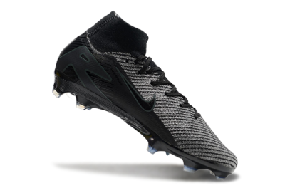 Men's Nike Air Zoom Mercurial Superfly 10 Elite FG Firm Ground High-Tops Football Boots - Black/Grey/Jade